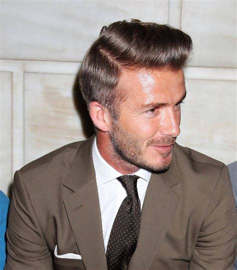 How To Get David Beckham Quiff
