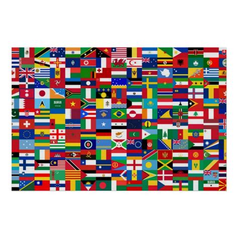World Flags Poster