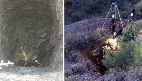 Teen Rescued From Nearly 50 Feet Deep New River Mine Shaft Arizona