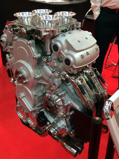 We lay out all the answers to these questions and then some in this blog post. Ilmor V4 800cc MotoGP Engine