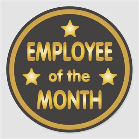 Visualizza riconoscimenti, recensioni, tracks e compra questa la 2014 cdpubblicazione di employee of the year. Employee of the Month Gold Stickers | Zazzle