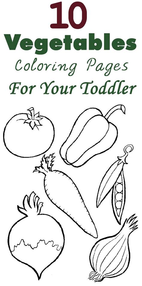 Top 10 Free Printable Vegetables Coloring Pages Online | Vegetable coloring pages, Coloring ...