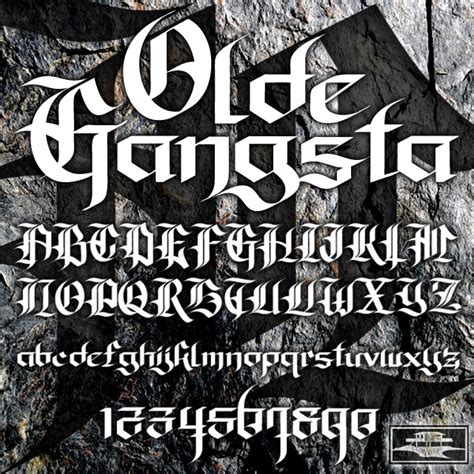 In this, font of the input text gets converted into old or vintage english style. Graffiti Fonts - Olde Gangsta