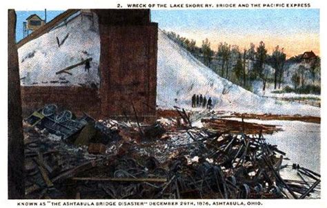 Ashtabula Train Wreck Historic Accounts Legends Of America