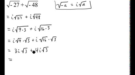 Is square root of 25 rational or irrational? Perform Operations with Square Roots of Negative Numbers ...