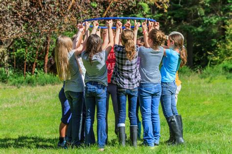 The balance is very important to ensure people actually enjoy the game whilst still getting something from it. Team Building Initiatives - Camp Fire Central Puget Sound