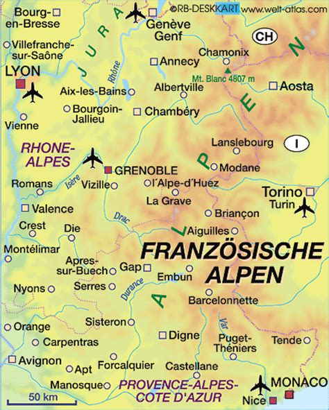 Precīzs ģeogrāfiskās koordinātas, platuma un garuma — 44.94703699999999, 4.894633. Karte von Französische Alpen (Region in Frankreich) | Welt ...