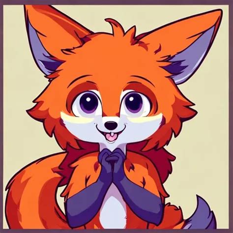 Cute Fox Fursona Base Openart