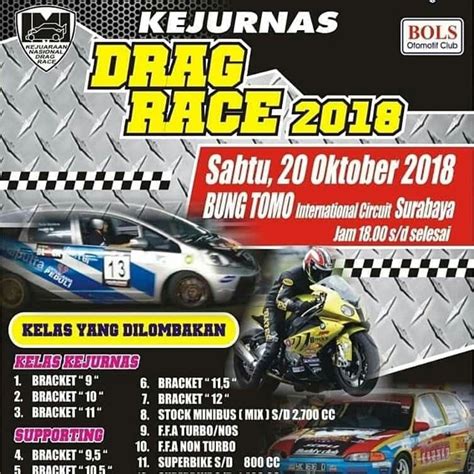 Salah satu permainan anak bangsa, drag bike racing indonesia, adalah permainan android khusus yang dapat dimainkan secara offline atau tidak memerlukan koneksi internet. Kejurprov Drag Bike 2018 Putaran 4 dan Kejurnas Drag Race ...