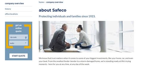 How do you get a Safeco car insurance quote online