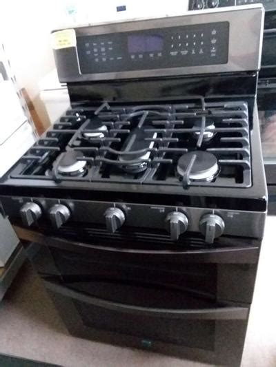 If you do not hear the igniter click, turn off the burner. Kenmore 5 burner double oven gas stove for sale in Humble ...