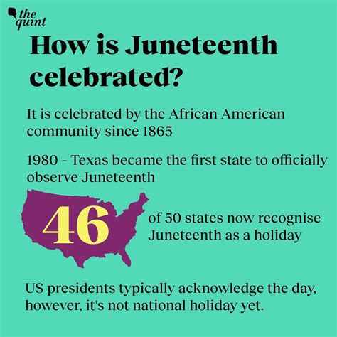 Printable Juneteenth Facts