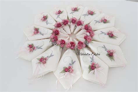 Cross Stitch Flowers Napkins Napkin Folding Towels Sewing Projects