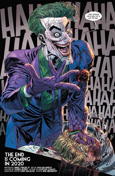 Batman 100 Joker By Guillem March Joker Artwork Joker Comic