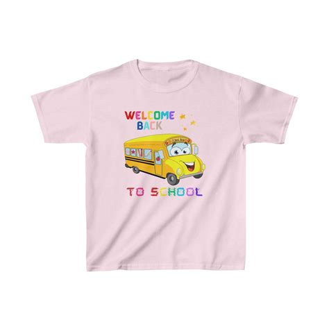 School Shirt School Bus Shirt Welcome Back To School Shirt Etsy