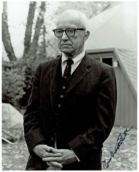 Lot R Buckminster Fuller Large Attractive Signed Photo