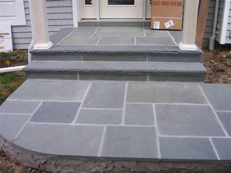 In this article you will see 15 different ideas that could make your garden path really stand. Aprons and Walkways | Bluestone patio, Front porch stone ...