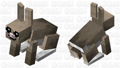 Cute Rabbit Minecraft Mob Skin