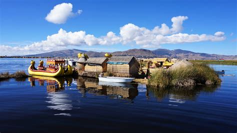 A Traditional Floating Island On Lake Titicaca Our Big Fat Travel