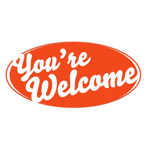 Youre Welcome Logo Download Png