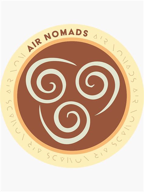 Air Nomads Sticker Sticker For Sale By Amiley22 Redbubble