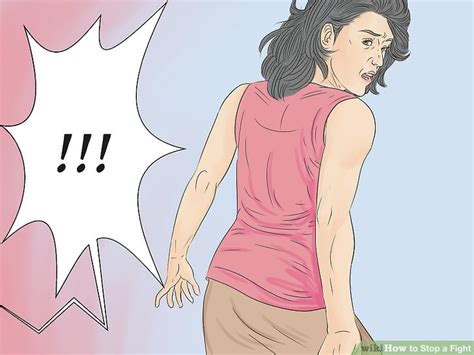 How To Stop A Fight With Pictures Wikihow