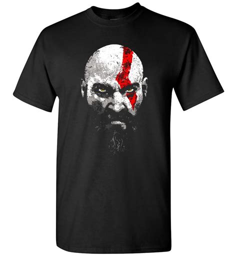 Kratos Face T Shirt Minaze