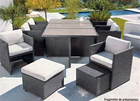 table de jardin leclerc