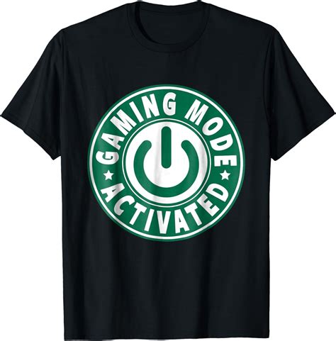 Gaming Mode Activated Shirt Video Game Tshirt Gamer Tee