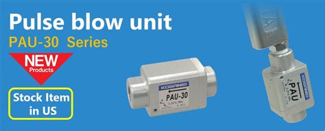 New Models Release Of Pulse Blow Unit Pau 30 High Flow Model Koganei