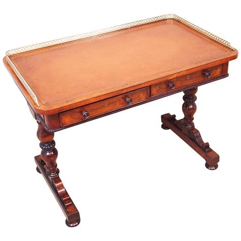 Antique Regency Rosewood Library Writing Table At 1stdibs