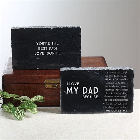 Celebrate years of hard work with a graduation gift they'll love! I Love Him Engraved Marble Keepsake | Personalized ...