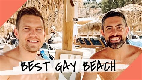 gay mykonos elia beach best gay beach in greece youtube