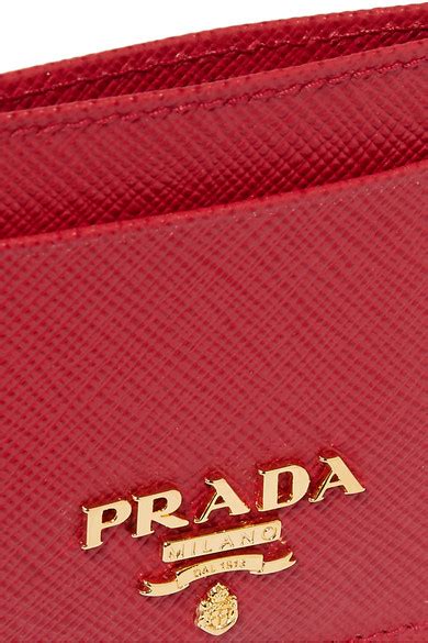 Prada Textured Leather Cardholder Net A Portercom