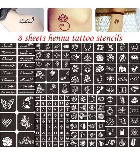 Pegatinas De Tatuaje Temporal Para Mujer Plantillas 108 196 En Lejanías Meta Mebuscar