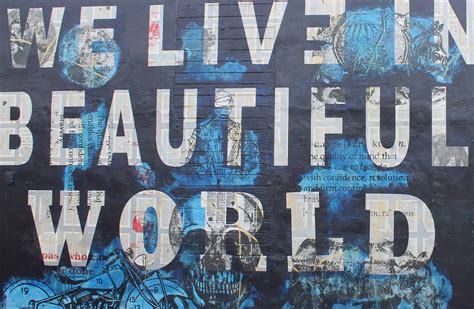 We Live In A Beautiful World Beautiful Canvas And Framed Prints