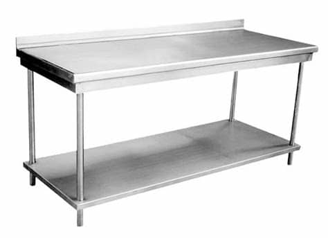 Mesa trabajo acero inoxidable cocina bar restaurante. Mesas de Trabajo en Acero Inoxidable | Master Chef
