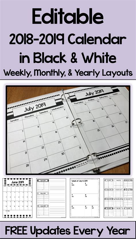 Please note that our 2021 calendar pages are for your personal use only, but you our printables are free for your personal use only. 2020-2021 Calendar Printable and Editable with FREE ...