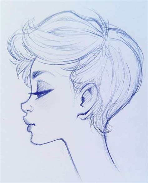 Draw A Face In Profile Draw Hke