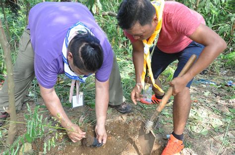 Tree Planting Activity 1st World Scout Environment Education Course