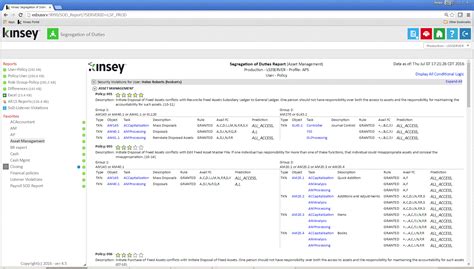 Identifying the roles and responsibilities of project management excel template. Segregation of Duties - Kinsey