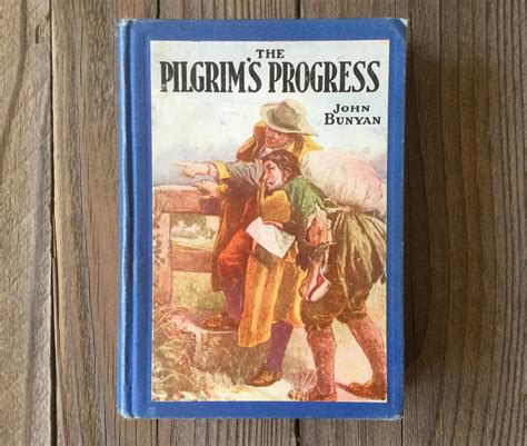 The Pilgrims Progress Vintage Hardcover John Bunyan Etsy The