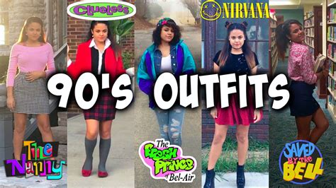 90s Outfits Tv Show Inspired Clueless Fresh Prince Saved By The