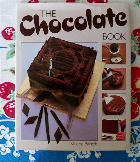 Vintage Cookbook THE CHOCOLATE BOOK Valerie Barrett Etsy