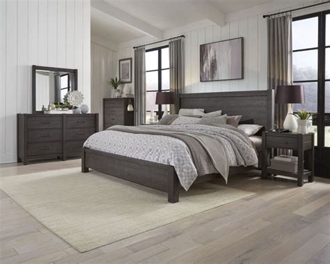Mill Creek Queen Platform Bedroom Set By Aspen Home Furniture Texas