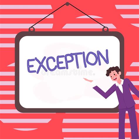 Exception Rule Stock Illustrations 112 Exception Rule Stock