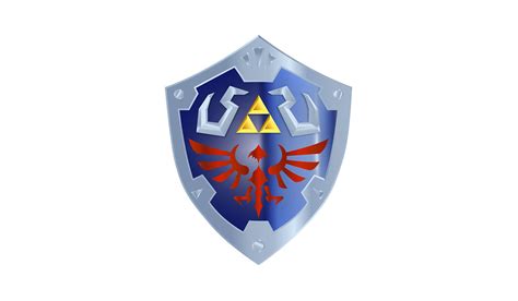 Hylian Shield Zelda Behance