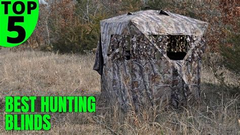 Top 5 Best Hunting Blinds For 2021 Best Blinds For Any Budget Youtube