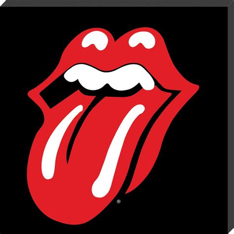 The Rolling Stones Lips Painting