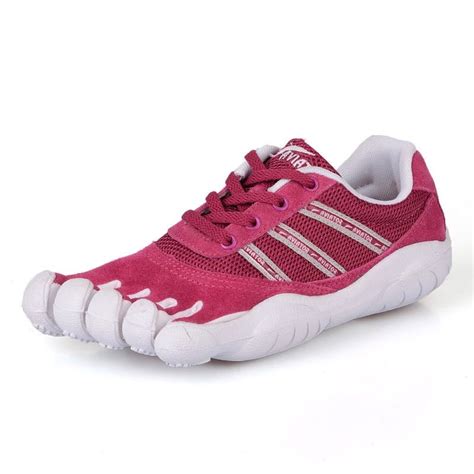 Womens Pink Five Toe Shoes Stylish Individual Toe Shoes Kk Five Fingers